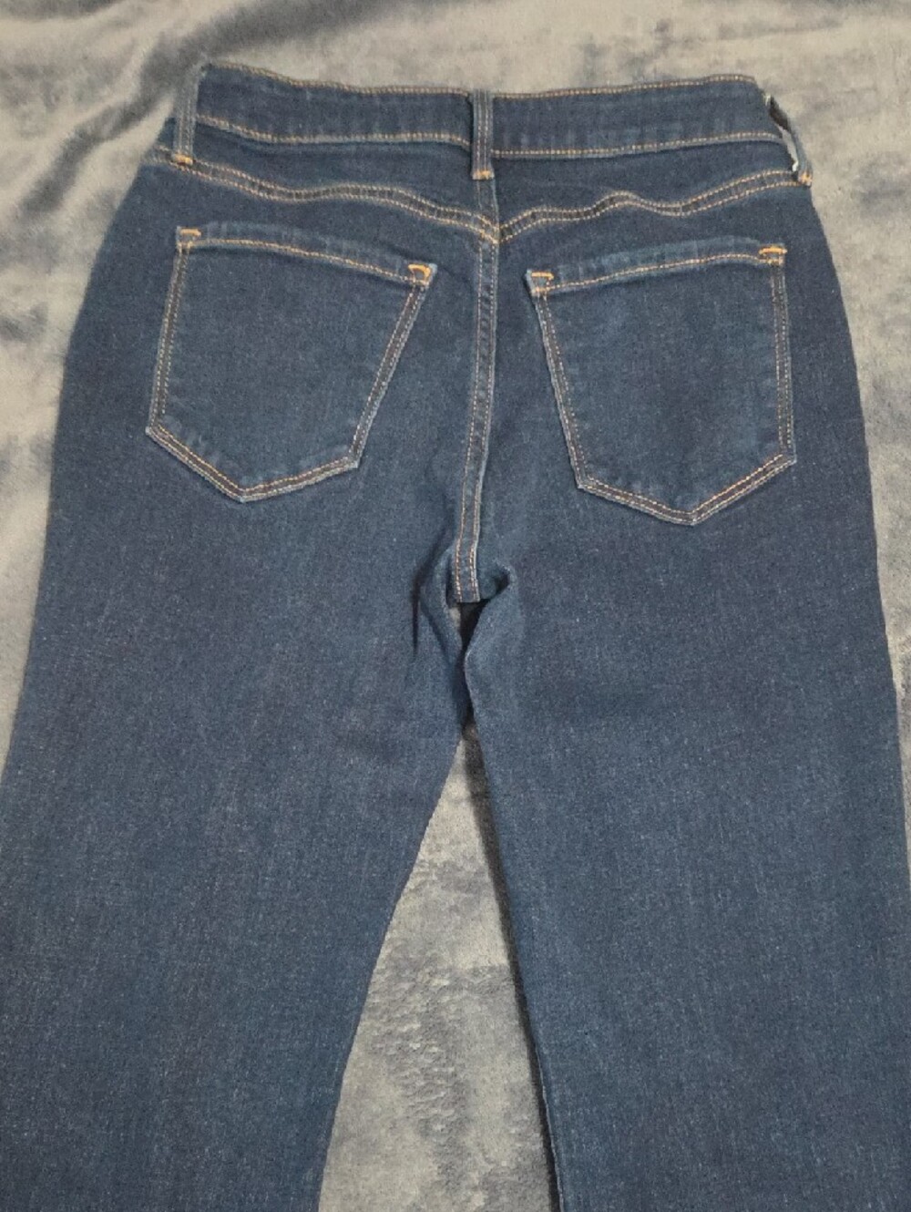 Old Navy Indigo Flare Leg Jeans - Picture 8 of 8
